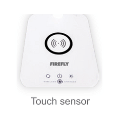 Firefly LED Tricolor Desk Lamp with Built-In Wireless Charging Pad | Firefly by KHM Megatools Corp.