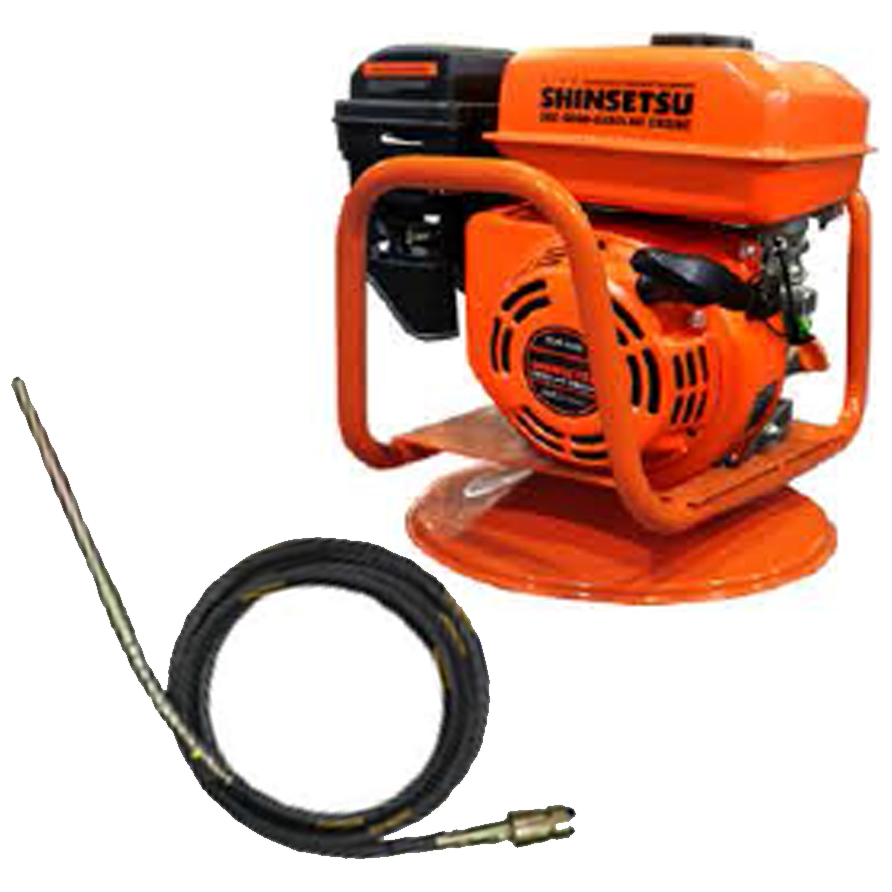 Shinsetsu Concrete Vibrator with SGE-6000 Engine Set (Dynapac Type) | Shinsetsu by KHM Megatools Corp.