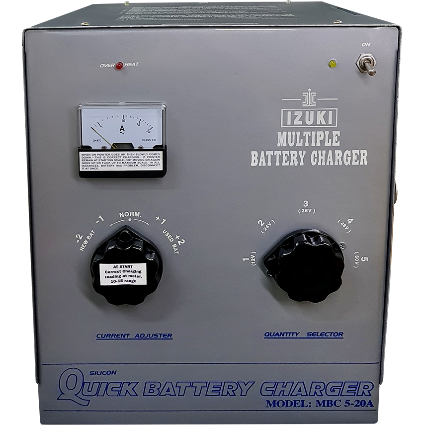 Izuki MBC-5-20A Multiple Battery Charger | Izuki by KHM Megatools Corp. Izuki MBC-5-20A Multiple Battery Charger | Izuki by KHM Megatools Corp.