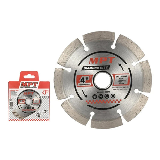 MPT Diamond Cutting Disc 4"