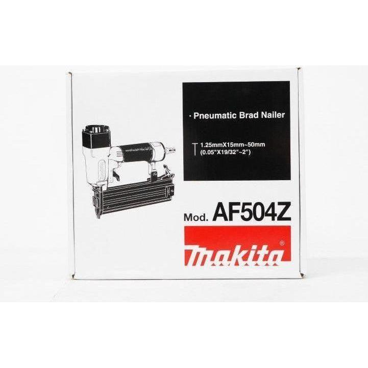Makita AF504Z Pneumatic Brad Air Nailer  15-50 mm 18Ga | Makita by KHM Megatools Corp. Makita AF504Z Pneumatic Brad Air Nailer  15-50 mm 18Ga | Makita by KHM Megatools Corp.