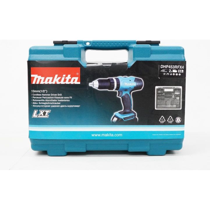 Makita DHP453RFX4 18V Cordless Hammer Drill Kit  (LXT-Series) | Makita by KHM Megatools Corp.