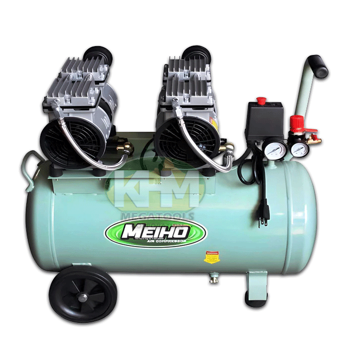 Meiho Oil-less Air Compressor 1.55 HP (Silent Type) | Meiho by KHM Megatools Corp.