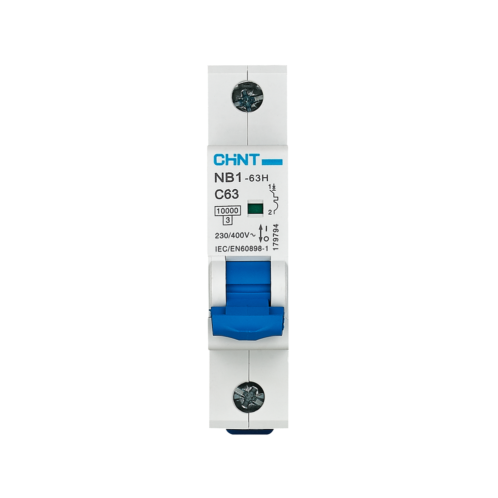 Chint NB1-63H 1P 10KA with ON/OFF Indicator Miniature Circuit Breaker (1 Module) | Chint by KHM Megatools Corp.