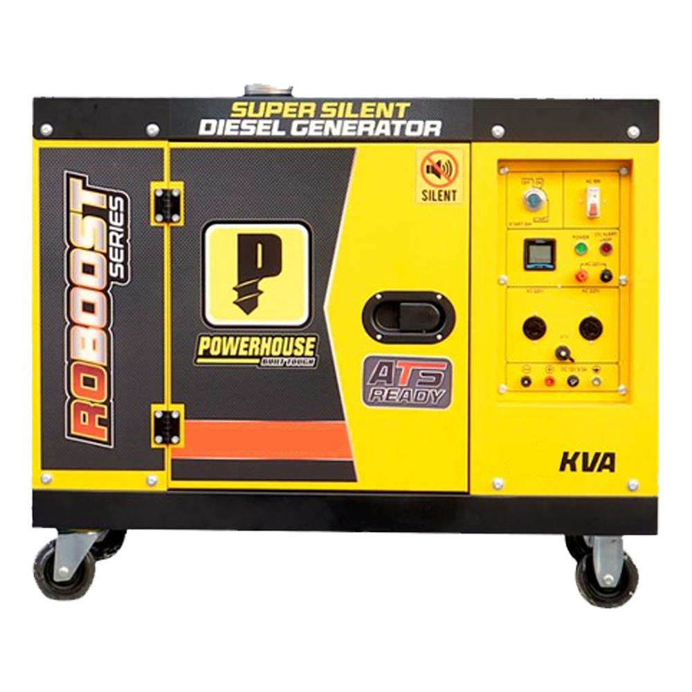 Powerhouse PWH-12000E-DST Diesel Silent Generator 9.5KVA | Powerhouse by KHM Megatools Corp.