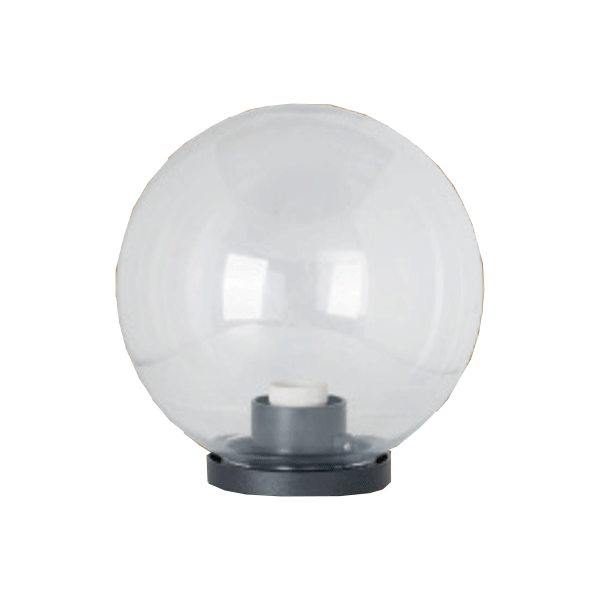 Firefly Globe Garden Lamps Plain Clear Diffuser Post Installation | Firefly by KHM Megatools Corp.