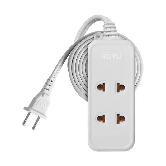 Royu REDEC113 ( 2+1 Gang ) Universal Outlet + 1 Pin Outlet Extension Cord | Royu by KHM Megatools Corp.