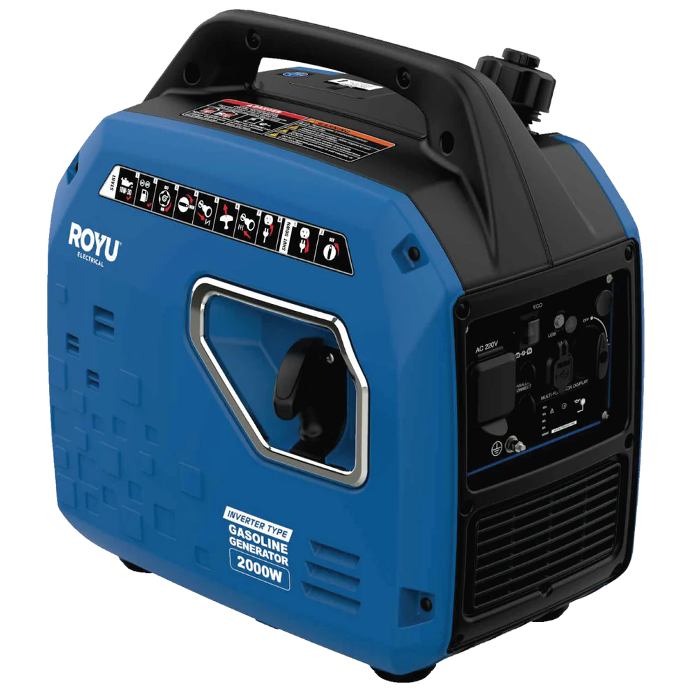 Royu RGP012000 Inverter Type Generator 2000W | Royu by KHM Megatools Corp. Royu RGP012000 Inverter Type Generator 2000W | Royu by KHM Megatools Corp.