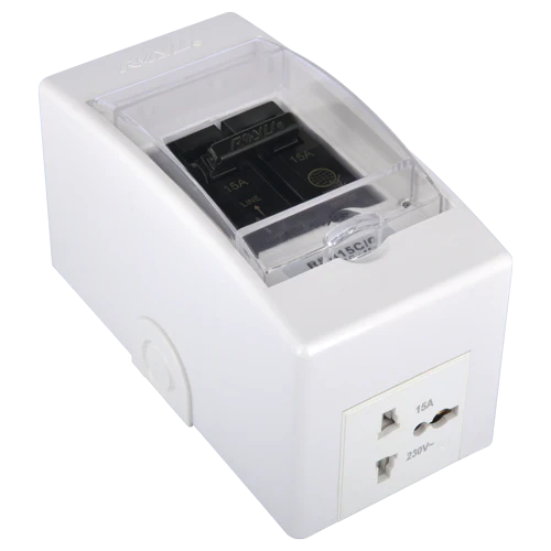 Royu Safety Breaker with Cover & Outlet (Bolt On Type) | Royu by KHM Megatools Corp.