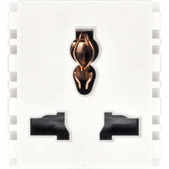 Royu RWO8 International Outlet with Ground (Wide) | Royu by KHM Megatools Corp.