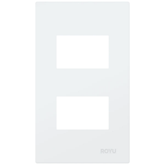 Royu RWP2 2-Gang Plate (Wide) | Royu by KHM Megatools Corp.