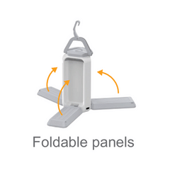 Firefly Rechargeable Lamp with Folding Panels | Firefly by KHM Megatools Corp.