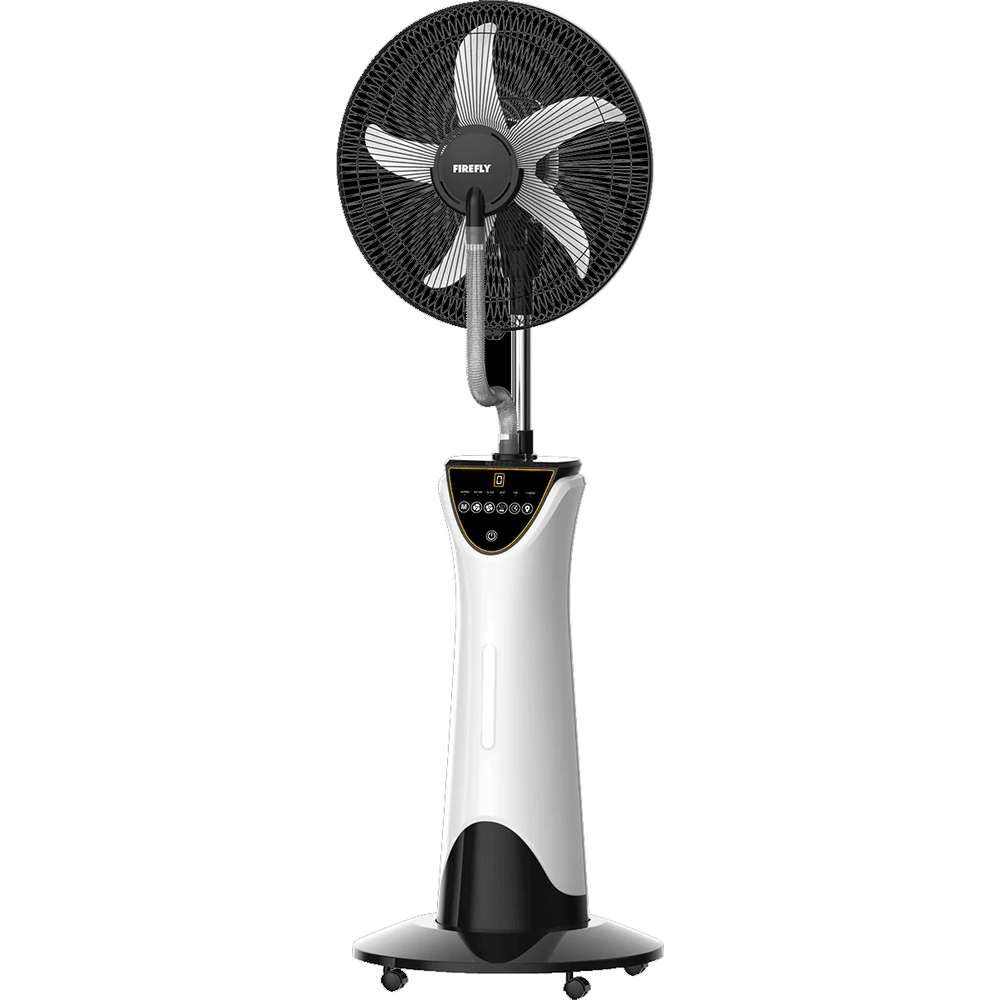 Firefly FEL646 16" Rechargeable Mist Fan with Digital Display and LED Night Light | Firefly by KHM Megatools Corp. Firefly FEL646 16" Rechargeable Mist Fan with Digital Display and LED Night Light | Firefly by KHM Megatools Corp.