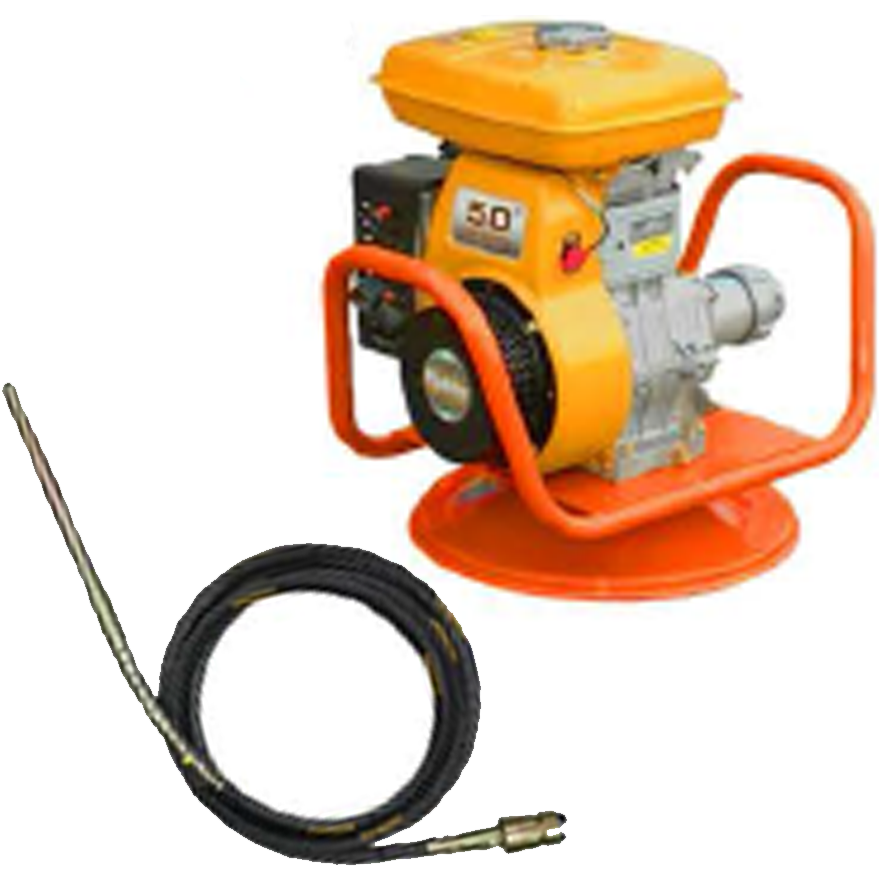 Shinsetsu Concrete Vibrator with EY20 Robin Engine Set (Hex Type) | Shinsetsu by KHM Megatools Corp.