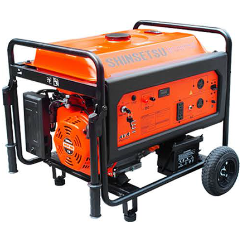 Shinsetsu SGG-396-0PT Portable Gasoline Generator 6kVA | Shinsetsu by KHM Megatools Corp. Shinsetsu SGG-396-0PT Portable Gasoline Generator 6kVA | Shinsetsu by KHM Megatools Corp.