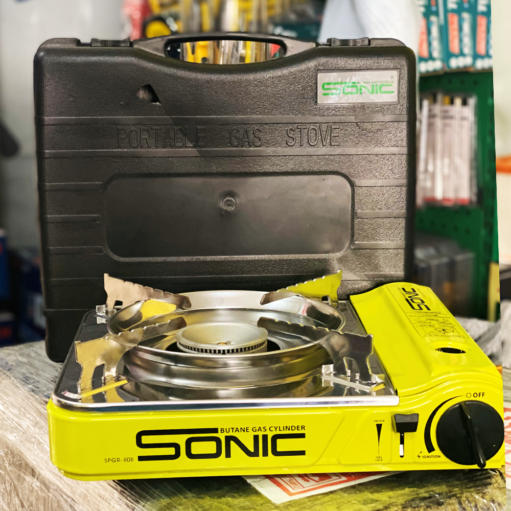 Sonic SPGR-808 2in1 Stainless Portable Gas Range (Butane/LPG) (Damaged Box) | Discounts by KHM Megatools Corp. Sonic SPGR-808 2in1 Stainless Portable Gas Range (Butane/LPG) (Damaged Box) | Discounts by KHM Megatools Corp.