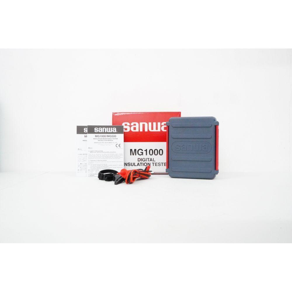 Sanwa MG1000 Digital Insulation Tester 1000V AC (Megger Tester / Resistance Tester) | Sanwa by KHM Megatools Corp. Sanwa MG1000 Digital Insulation Tester 1000V AC (Megger Tester / Resistance Tester) | Sanwa by KHM Megatools Corp.