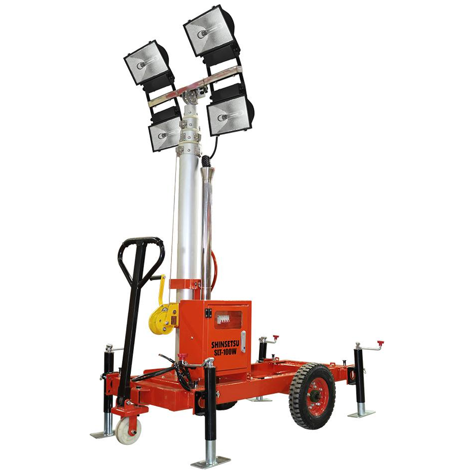Shinsetsu SLT-100W Portable Light Tower | Shinsetsu by KHM Megatools Corp.