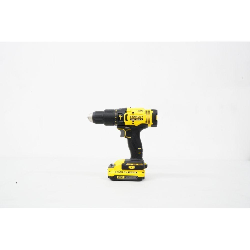 Stanley SCD711C1H 20V Cordless Hammer Drill 13mm + 100pcs Set | Stanley by KHM Megatools Corp. Stanley SCD711C1H 20V Cordless Hammer Drill 13mm + 100pcs Set | Stanley by KHM Megatools Corp.
