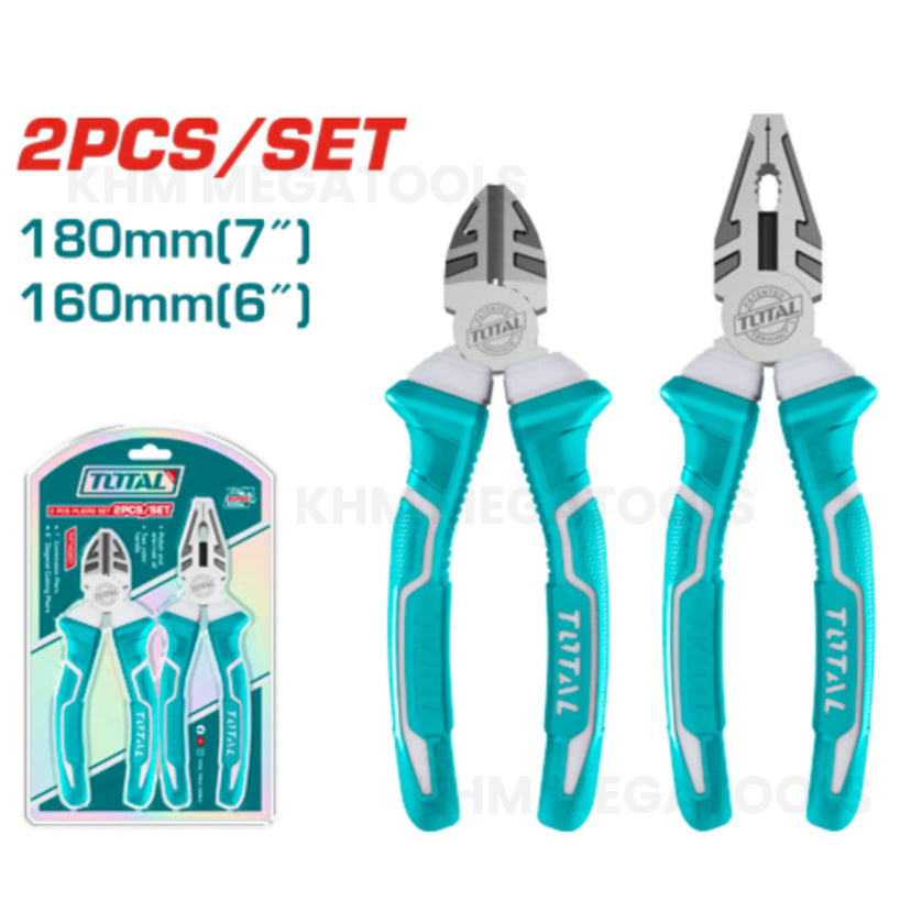 Total THT1K0201 2pcs Pliers Set