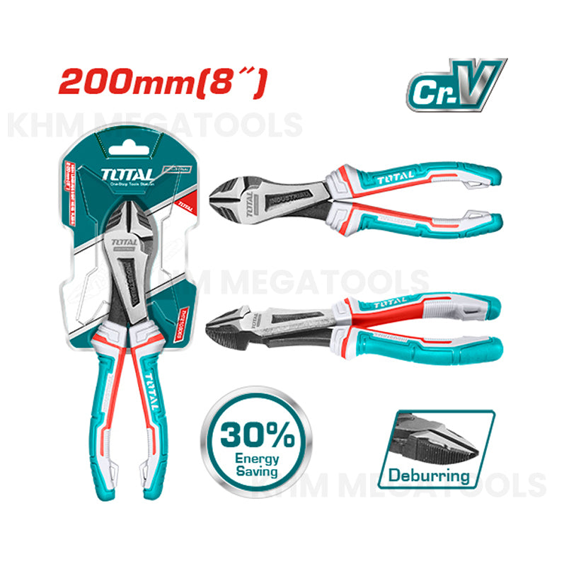 Total THT27816S High Leverage Diagonal Cutting Pliers