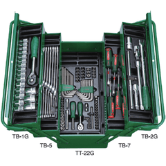 Hans TTBK-111L Assorted Hand Tools Set With Tool Box Chest (111pcs) - KHM Megatools Corp.