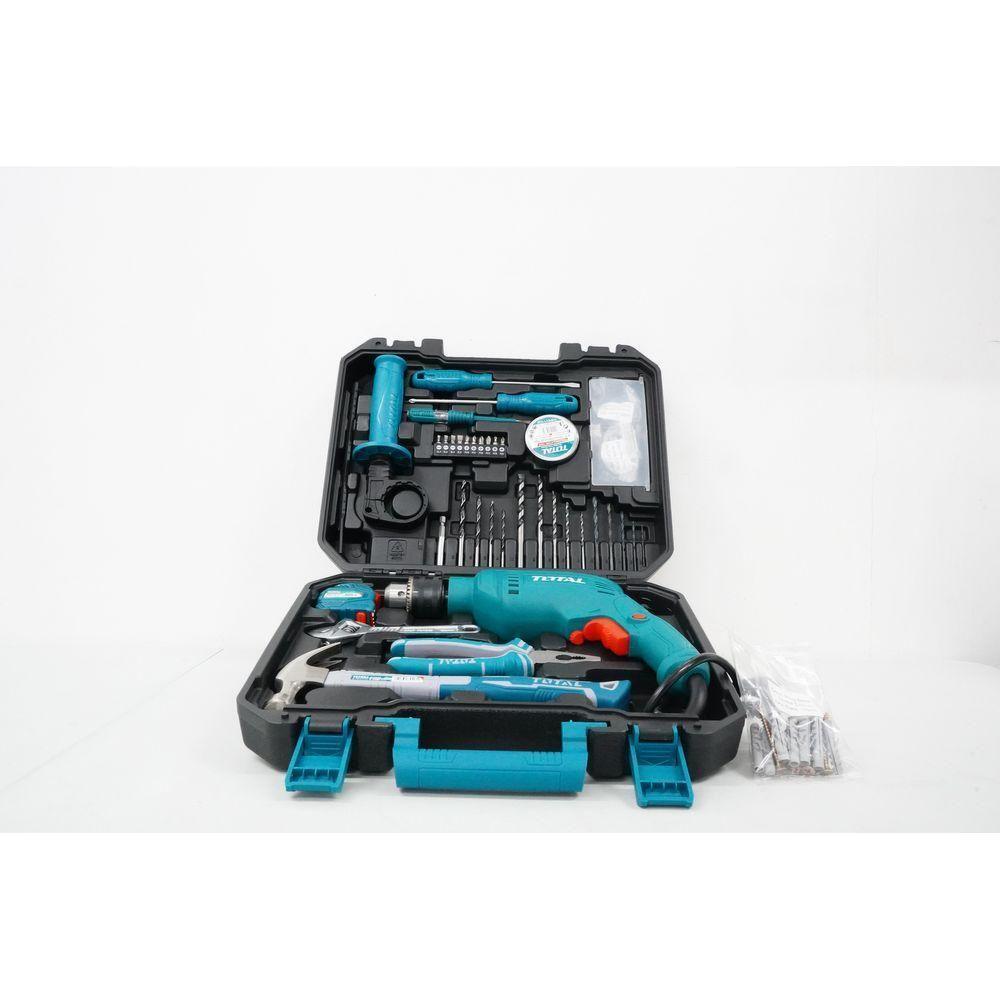 Total THKTHP1152 Hammer Drill with Hand Tools Set (115pcs) | Total by KHM Megatools Corp. Total THKTHP1152 Hammer Drill with Hand Tools Set (115pcs) | Total by KHM Megatools Corp.