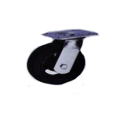 UT Swivel Industrial Caster Wheel Black Rubber (240kg-500kg) | UT by KHM Megatools Corp.
