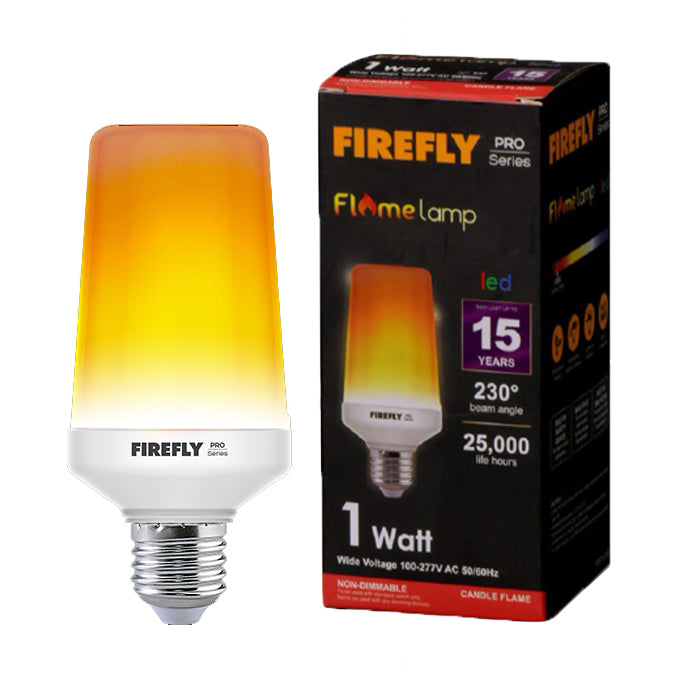 Firefly PRO Series FBF0101R Functional LED Bulbs Flame Lamp | Firefly by KHM Megatools Corp.