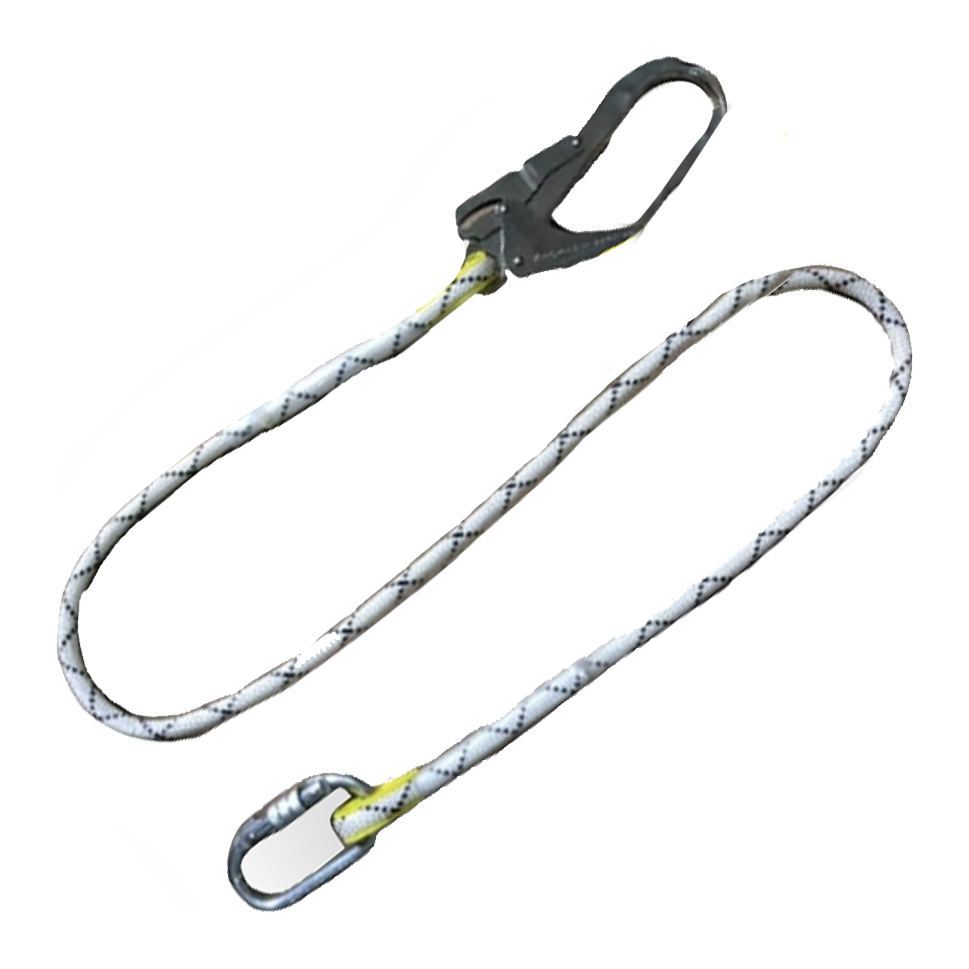 TL-Lift TE6107 Single Rope Safety Lanyard w/ Big Hook | TL-LIFT by KHM Megatools Corp. TL-Lift TE6107 Single Rope Safety Lanyard w/ Big Hook | TL-LIFT by KHM Megatools Corp.