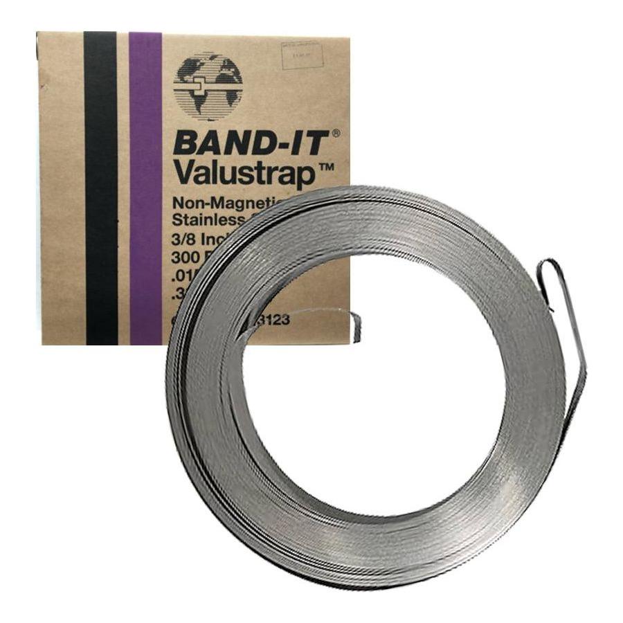 BAND-IT Valuclips C15499, 200/300 Stainless Steel, 1/2 Wide (100 per Box)