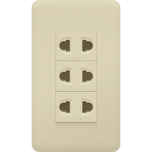 Royu WH115 3-Gang Outlet Set 10A (Classic) | Royu by KHM Megatools Corp. Royu WH115 3-Gang Outlet Set 10A (Classic) | Royu by KHM Megatools Corp.
