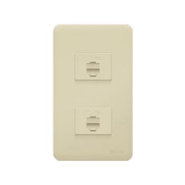 Royu WH213 2-Gang Telephone Modular Jack (Classic) | Royu by KHM Megatools Corp. Royu WH213 2-Gang Telephone Modular Jack (Classic) | Royu by KHM Megatools Corp.