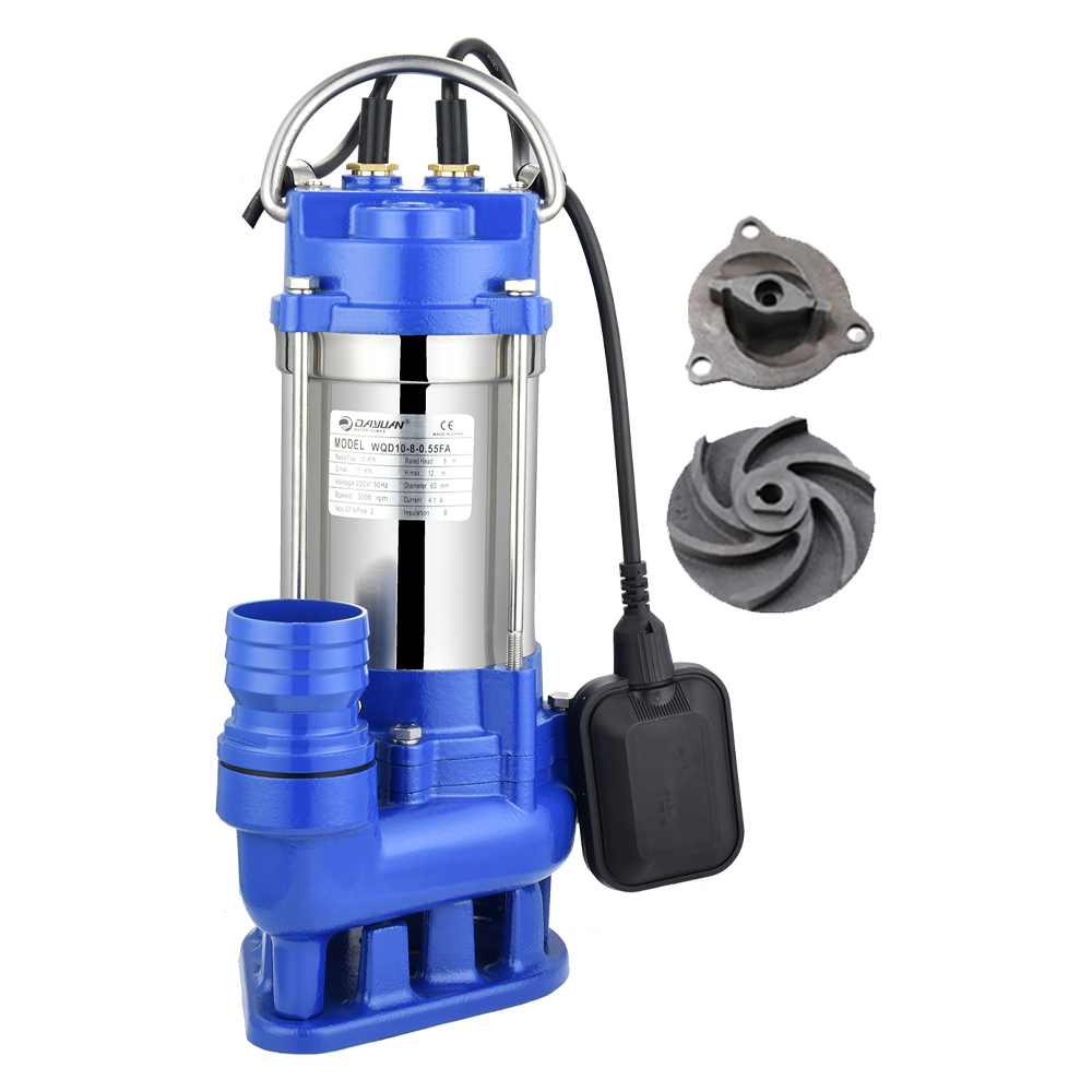 Dayuan WQD7-16-1.5FQG Stainless Steel Submersible Sewage Pump with Cutter 2HP | Dayuan by KHM Megatools Corp. Dayuan WQD7-16-1.5FQG Stainless Steel Submersible Sewage Pump with Cutter 2HP | Dayuan by KHM Megatools Corp.