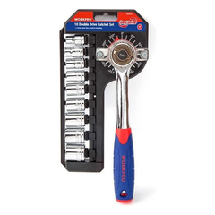 Workpro WP202559 Dual-Drive Socket Wrench Set 10Pcs | Workpro by KHM Megatools Corp.