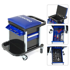 Workpro WP209036 Roller Seat with Tool Set 136Pcs | Workpro by KHM Megatools Corp.