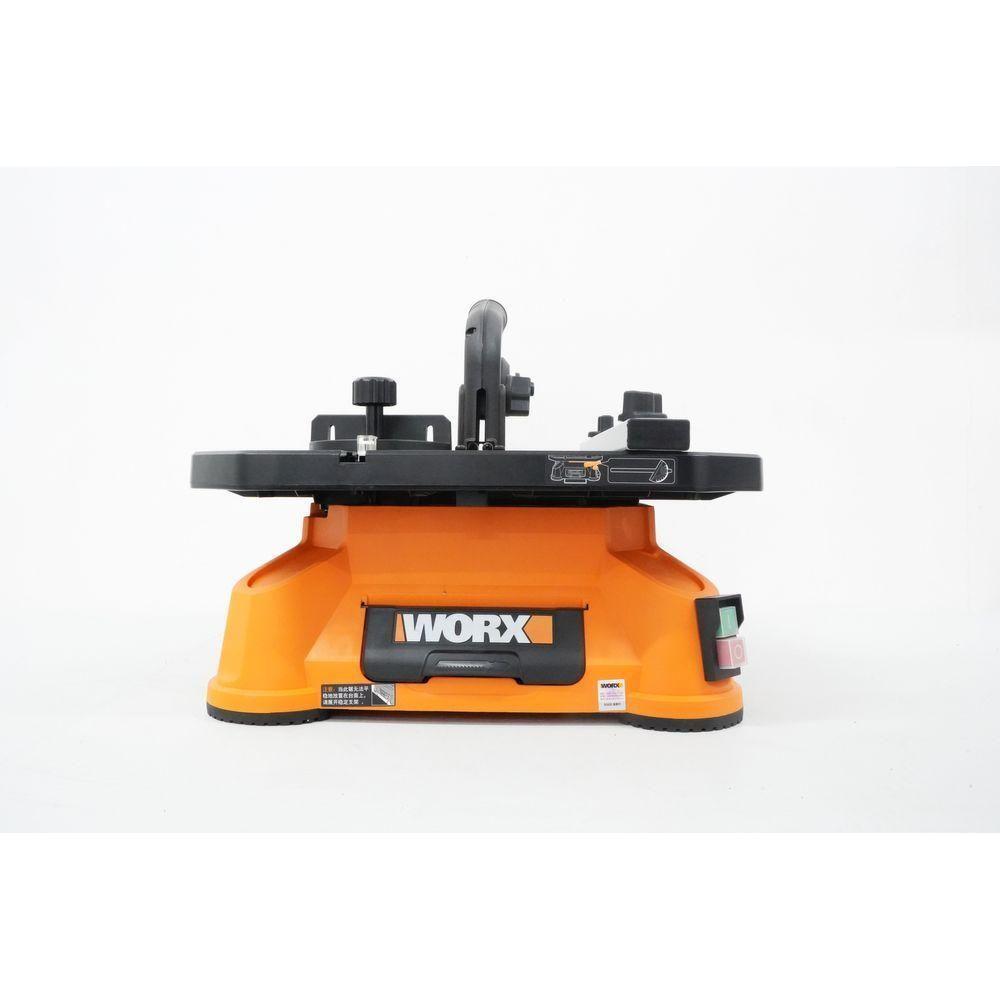 Worx WX572 Bladerunner Bench Top Jigsaw / Table Saw | Worx by KHM Megatools Corp. Worx WX572 Bladerunner Bench Top Jigsaw / Table Saw | Worx by KHM Megatools Corp.