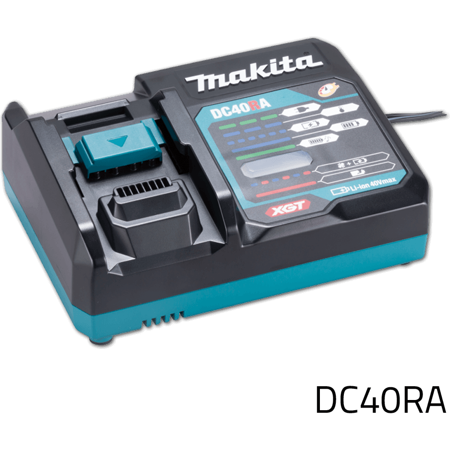 Makita DC40RA Single Port Rapid Fast Battery Charger XGT (191E07-8) - KHM Megatools Corp. Makita DC40RA Single Port Rapid Fast Battery Charger XGT (191E07-8) - KHM Megatools Corp.
