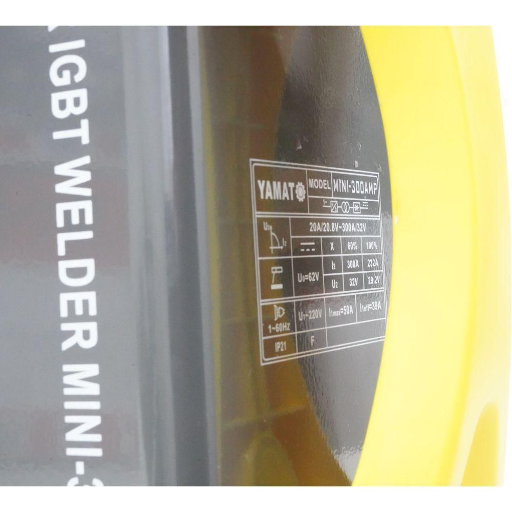 Yamato MINI-300AMP DC Inverter Welding Machine | Yamato by KHM Megatools Corp. Yamato MINI-300AMP DC Inverter Welding Machine | Yamato by KHM Megatools Corp.