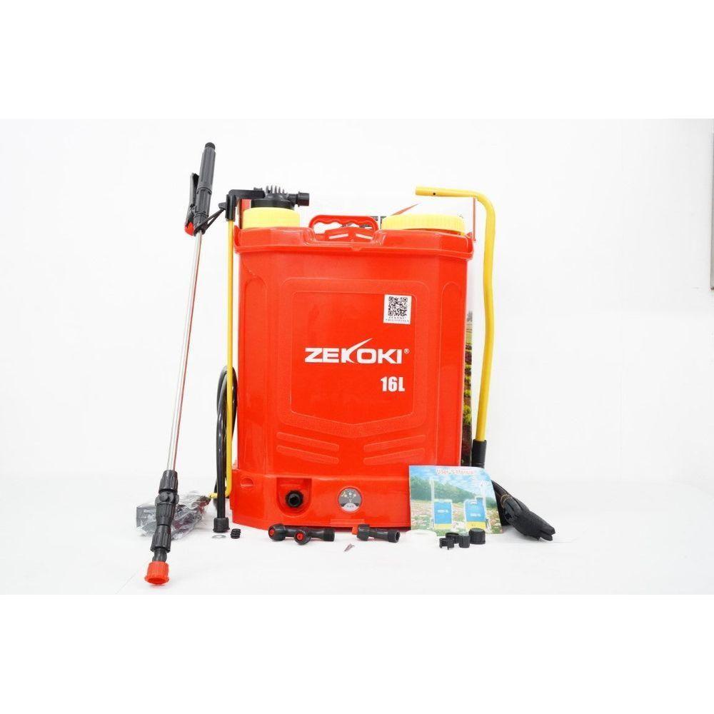 Zekoki ZKK-KS16D Battery Powered Plastic Knapsack Sprayer (16 Liters) | Zekoki by KHM Megatools Corp. Zekoki ZKK-KS16D Battery Powered Plastic Knapsack Sprayer (16 Liters) | Zekoki by KHM Megatools Corp.