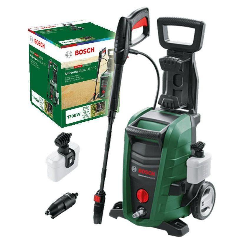 Bosch Universal Aquatak 130 High Pressure Washer 1700W - KHM Megatools Corp. Bosch Universal Aquatak 130 High Pressure Washer 1700W - KHM Megatools Corp.