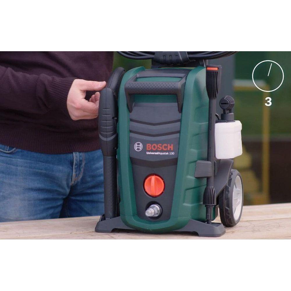 Bosch Universal Aquatak 130 High Pressure Washer 1700W - KHM Megatools Corp. Bosch Universal Aquatak 130 High Pressure Washer 1700W - KHM Megatools Corp.
