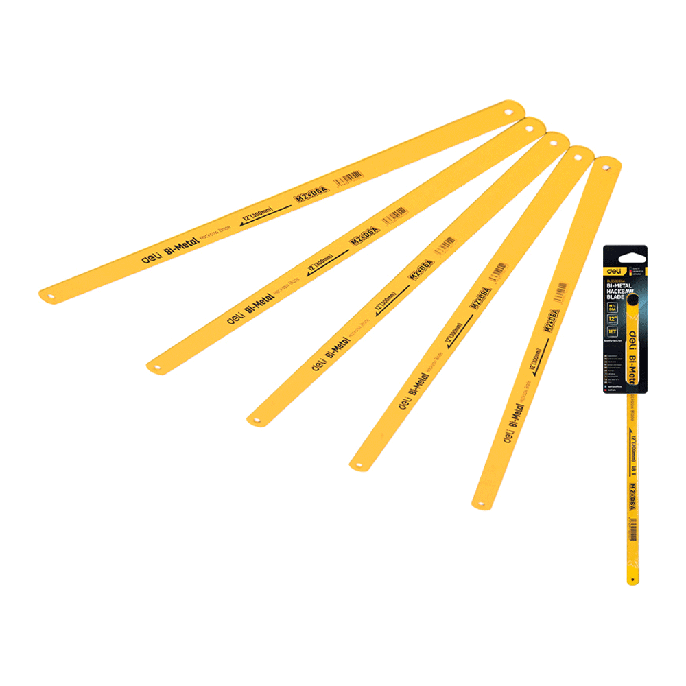 Deli EDL353805A Bi-Metal Hacksaw Blade Set | Deli by KHM Megatools Corp.