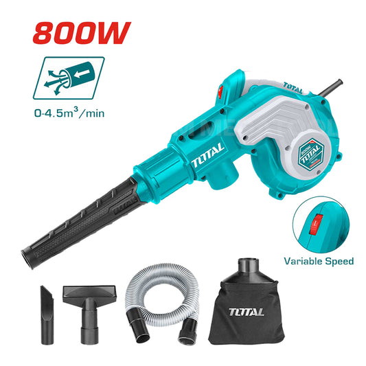Total TB2086 Aspirator Blower with Flexible Hose 800W