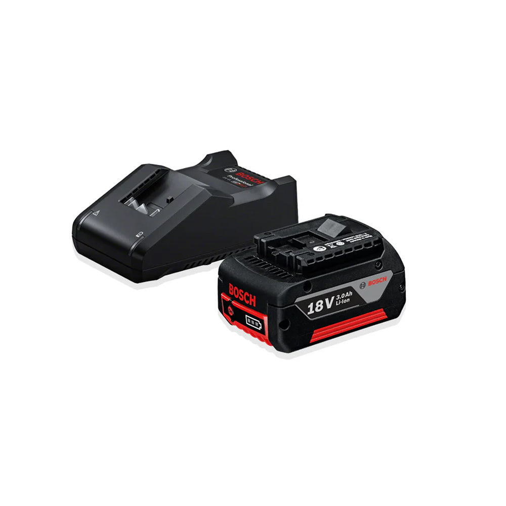 Bosch Starter Kit 18V 3.0Ah Battery GAL 18V-40 Fast Charger | Bosch by KHM Megatools Corp. Bosch Starter Kit 18V 3.0Ah Battery GAL 18V-40 Fast Charger | Bosch by KHM Megatools Corp.