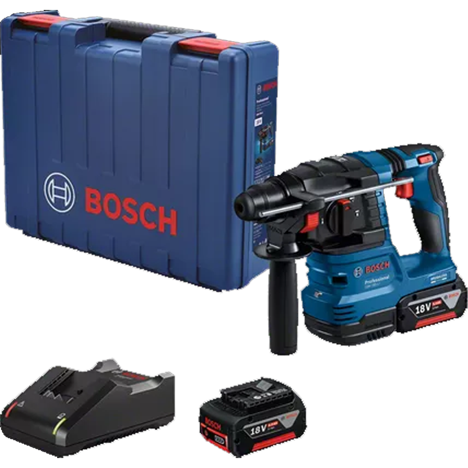 Bosch GBH 185-LI Cordless Brushless Rotary Hammer SDS-Plus Kit Set 18V
