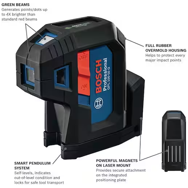 Bosch GPL 5G Five Point Laser Level | Bosch by KHM Megatools Corp. Bosch GPL 5G Five Point Laser Level | Bosch by KHM Megatools Corp.
