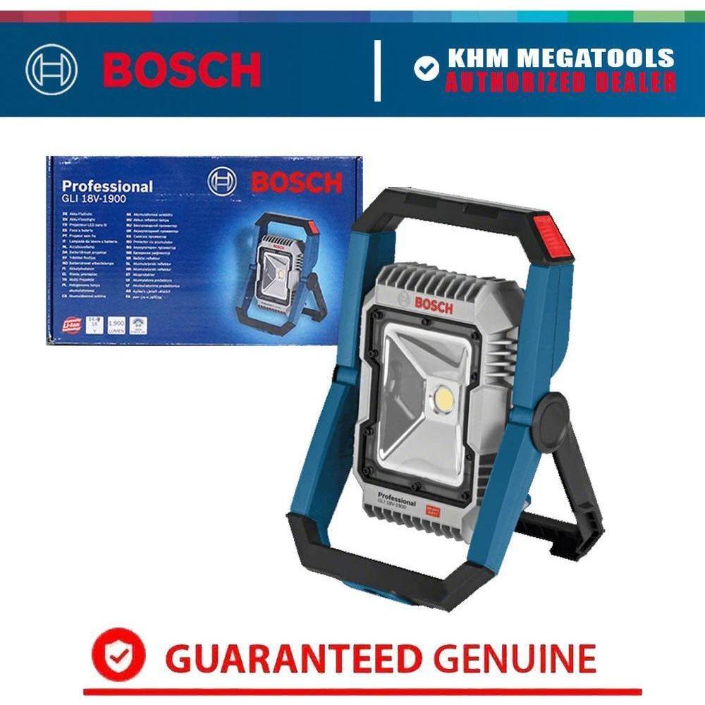Bosch GLI 18V-1900 Cordless Flood Light 1900 lumen 18V (Bare) | Bosch by KHM Megatools Corp. Bosch GLI 18V-1900 Cordless Flood Light 1900 lumen 18V (Bare) | Bosch by KHM Megatools Corp.