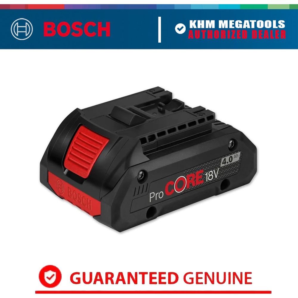 Bosch ProCORE 18V 4.0Ah COMPACT Battery | Bosch by KHM Megatools Corp.