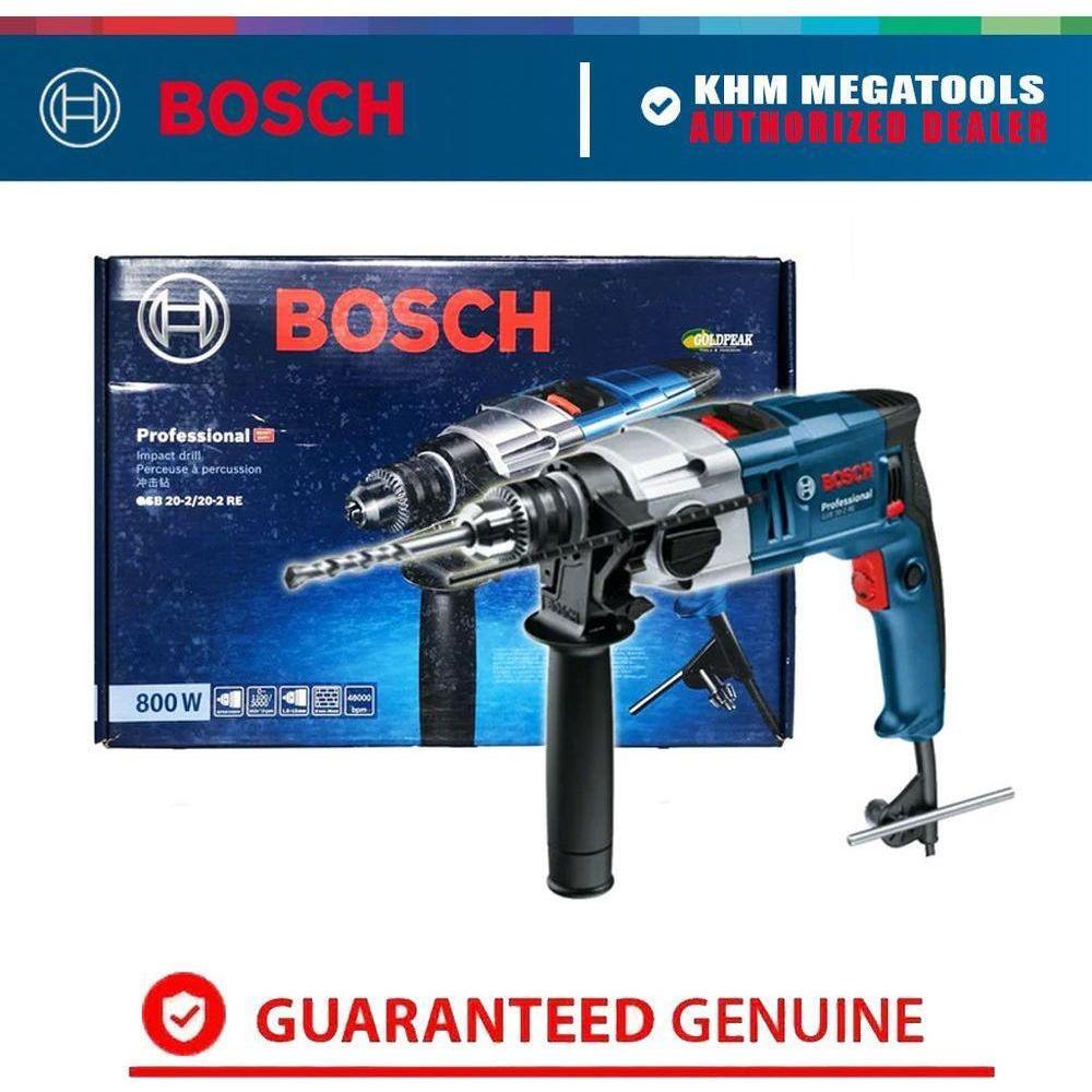 Bosch GSB 20-2 RE 2-Speed Hammer Drill 20mm 800W | Bosch by KHM Megatools Corp. Bosch GSB 20-2 RE 2-Speed Hammer Drill 20mm 800W | Bosch by KHM Megatools Corp.